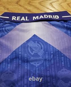 Retro Real Madrid 1996-97 Away Jersey Purple Kelme Men's L