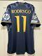 Rodrygo #11 Mens EXTRA LARGE Adidas Real Madrid Away Jersey Champions League Fan