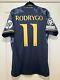 Rodrygo #11 Mens LARGE Adidas Real Madrid Away Jersey Champions League Fan