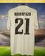 Rodrygo Real Madrid Jersey Home Football Shirt White Adidas Mens Size M