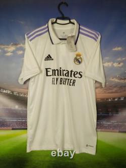 Rodrygo Real Madrid Jersey Home Football Shirt White Adidas Mens Size M