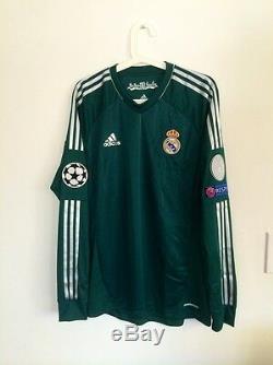 Ronaldo, 2012-13 Real Madrid Ls Away Champions League Match Un Worn Shirt