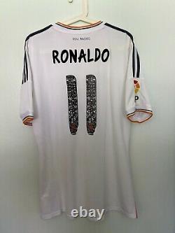 Ronaldo, 2013/08/23 Real Madrid Raul Testimonial Last Match Issue Un Worn Shirt