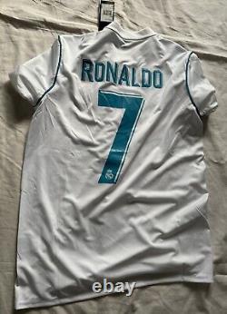Ronaldo 2017/18 Real Madrid Champions League Final Jersey Mens Medium