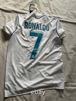 Ronaldo 2017/18 Real Madrid Champions League Final Jersey Mens Small