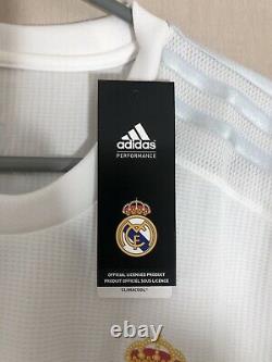 Ronaldo #7 Large 2015/16 Real Madrid Home Football Shirt Jersey Adidas BNWT