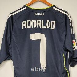 Ronaldo #7 REAL MADRID Jersey Soccer Adidas 2010-2011 La Liga MLS Large