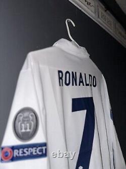 Ronaldo #7 Real Madrid 16/17 Home Jersey
