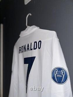 Ronaldo #7 Real Madrid 16/17 Home Jersey
