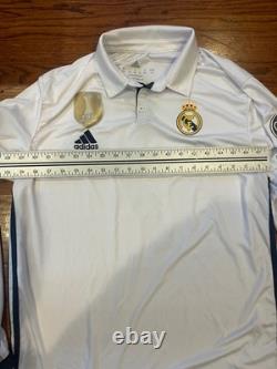 Ronaldo #7 Real Madrid 2016-17 UEFA Ronaldo Long Sleeve Jersey Read Description