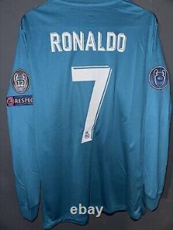 Ronaldo #7 Real Madrid Away Jersey 17/18