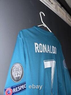 Ronaldo #7 Real Madrid Away Jersey 17/18