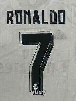 Ronaldo #7 Real Madrid Home 2015/16 UCL Final Jersey (S) New W tags
