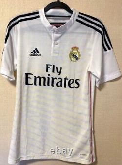 Ronaldo #7 Real Madrid Home Jersey Authentic soccer Shirt 2014 2015 Size M