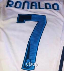 Ronaldo #7 Real Madrid Long Sleeve Jersey Size Large