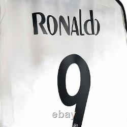 Ronaldo #9 Adidas Real Madrid Home Jersey / Shirt 2002-2004 Sz XL NWT