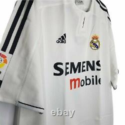 Ronaldo #9 Adidas Real Madrid Home Jersey / Shirt 2002-2004 Sz XL NWT