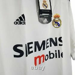 Ronaldo #9 Adidas Real Madrid Home Jersey / Shirt 2002-2004 Sz XL NWT