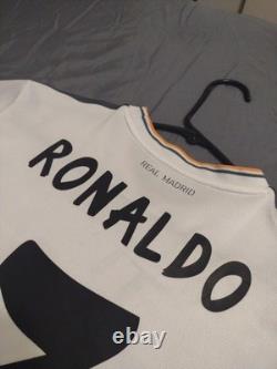 Ronaldo Formotion Player Issue 2013-2014 Real Madrid Home Jersey Adidas Size 8