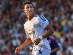 Ronaldo Formotion Player Issue 2013-2014 Real Madrid Home Jersey Adidas Size 8