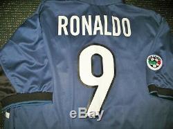 Ronaldo Inter Milan 1998 1999 Jersey Shirt Maglia Real Madrid Barcelona XL