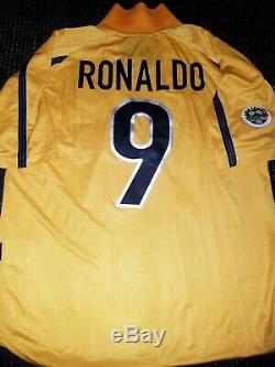 Ronaldo Inter Milan 1999 2000 Jersey Shirt Maglia Real Madrid Barcelona M