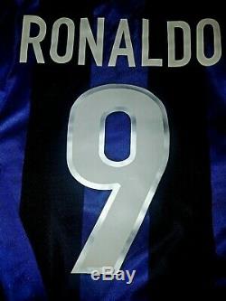 Ronaldo Inter Milan 1999 2000 Long Sleeve Jersey Shirt Maglia Real Madrid L
