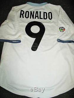 Ronaldo Inter Milan 2000 2001 Jersey Shirt Maglia Real Madrid Barcelona Brazil L