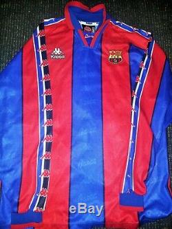 Ronaldo Kappa Barcelona Jersey 1996 1997 Shirt Inter Real Madrid Camiseta XL LS