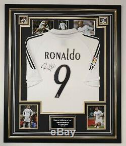 Ronaldo Luís Nazário de Lima Signed Shirt Autographed Real Madrid Jersey