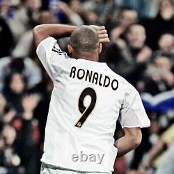 Ronaldo Nazario #9 Real Madrid 2004-05 Home Jersey