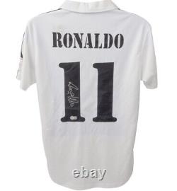Ronaldo Nazario Signed Real Madrid On Field Style Jersey (Beckett COA) Authentic