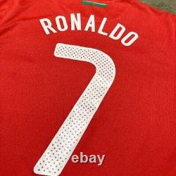 Ronaldo Nike Portugal Jersey soccer Shirt 2010 #7 Size S Real Madrid