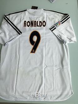 Ronaldo Real Madrid 2002/03 Jersey Camiseta Shirt Zidane Beckham Bale Ramos Raul