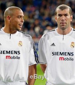 Ronaldo Real Madrid 2002/03 Jersey Camiseta Shirt Zidane Beckham Bale Ramos Raul