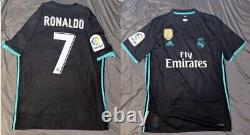 Ronaldo Real Madrid 2017/2018 Away Jersey Official Adidas Size Large New