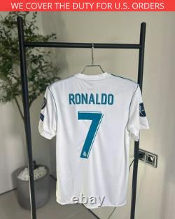 Ronaldo Real Madrid Final Jersey Home football shirt 2017 2018 Adidas Men S ig93