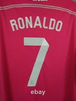 Ronaldo Real Madrid Jersey 2014 2015 Away Size XL Adidas M37315 ig93