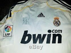 Ronaldo Real Madrid Jersey DEBUT 2009 2010 Shirt Camiseta Maglia Juventus M