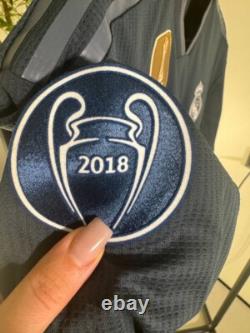 Ronaldo Real Madrid Long Authentic Away football shirt 2018/19 Adidas SZ S ig93