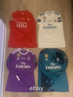 Ronaldo Real Madrid Man United Jersey Kit Lot Size Large