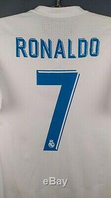 Ronaldo Real Madrid player issue jersey S 2018 adizero shirt B31097 ig93
