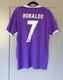 Ronaldo T-Shirt #7 Real Madrid 2016-2017 UEFA Ronaldo Short Sleeve