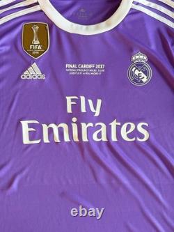 Ronaldo T-Shirt #7 Real Madrid 2016-2017 UEFA Ronaldo Short Sleeve
