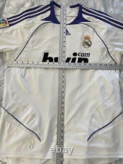 Sergio Ramos #4 Real Madrid FC Home Vintage Jersey Mens LARGE