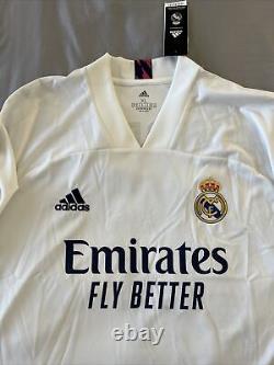 Sergio Ramos #4 Real Madrid Home UEFA Champions League Mens Extra LARGE Jersey