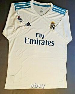 Sergio Ramos Real Madrid Signed Adidas Jersey Beckett Witnessed Autographed COA