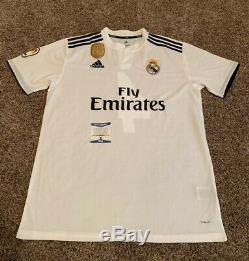 Sergio Ramos Real Madrid Signed Autographed Soccer Jersey BAS Beckett Certified