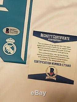 Sergio Ramos Signed Real Madrid 2018 FIFA WC Jersey Beckett COA