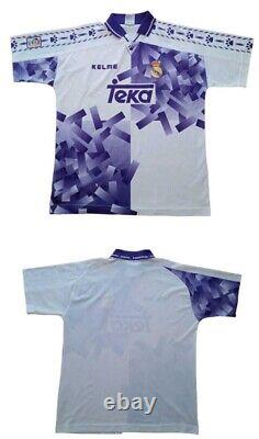 Shirt vintage Real Madrid 1996-1997 Third Football Shirt Jersey-Size XL